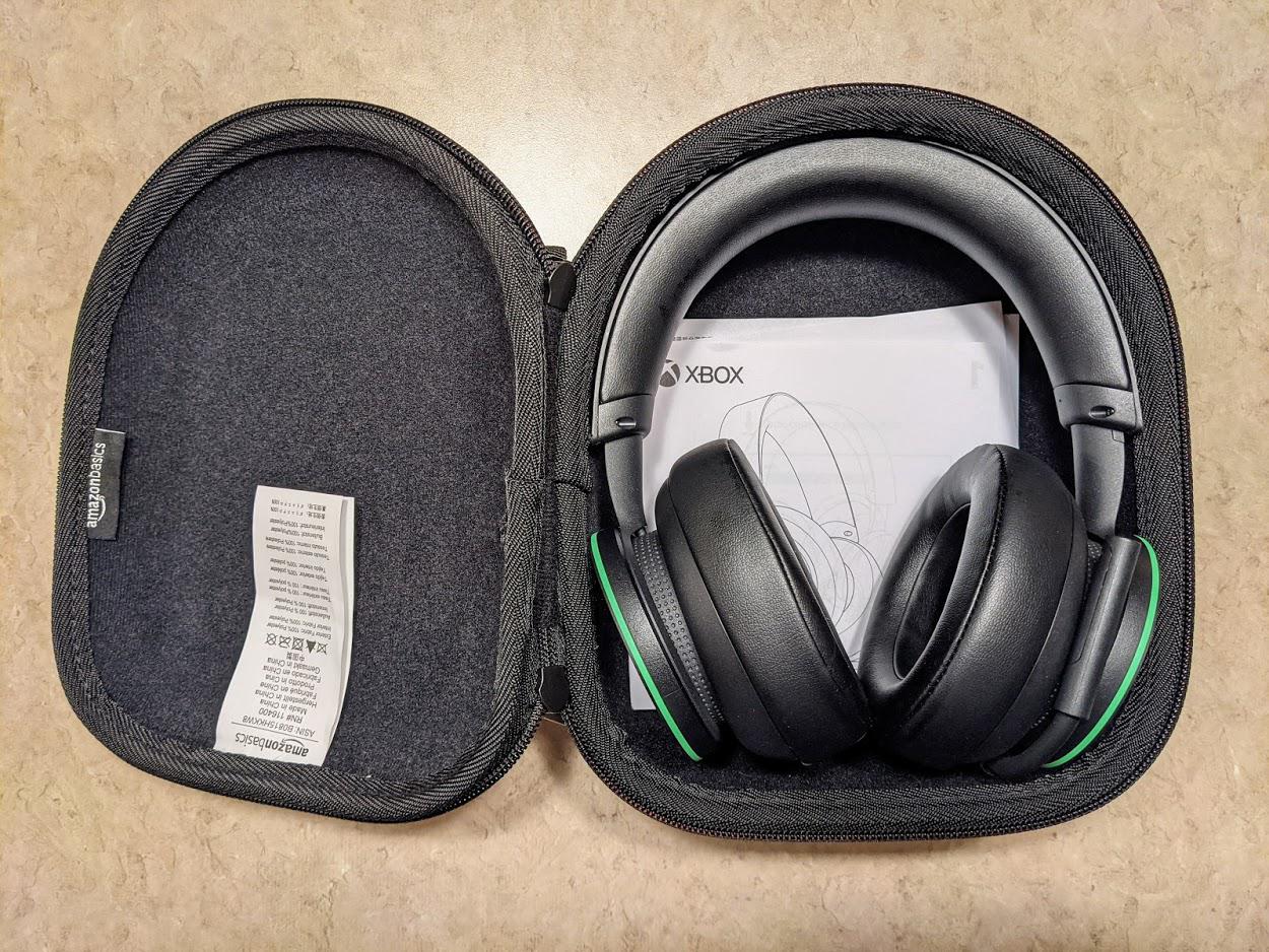 PSA : Anyone looking for a case for the official wireless headset, after  trying multiple cases it turns out the AmazonBasics case is a perfect fit.  : r/xbox